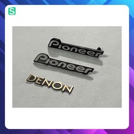 [ 2 words ] DENON LOGO - PIONEER, AMPLI LOGO, SPEAKER LOGO