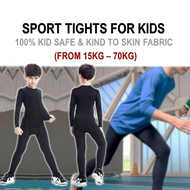 ROOFLESS Seluar Tight Budak Lelaki Bola Seluar Tight Lelaki Budak Tight Pants Kids Seluar Fit Budak 