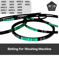 [𝐑𝐄𝐀𝐃𝐘 𝐒𝐓𝐎𝐂𝐊] Belting for Washing Machine M20 M21 M21.5 M21.7 M22 M23 M24 M25 M25.5 M26 M26.5 M27 M2