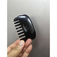 Buffalo horn comb for nourishing hair shampoo