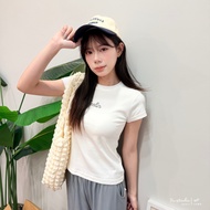 Live Broadcast Limited Time Offer Until 9/21 Noon Limited Suit Simple English Beaded Elastic Short S