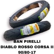 PIRELLI ROSSO CORSA 2 TIRES Ring R 17 R17 90/80 100/80 110/70 TUBLLES Original