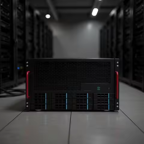 12-Bay NAS Chassis – Supports ATX Motherboard & Power Supply, 8 Full-Height Slots, Enterprise/Home Q