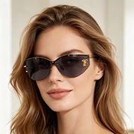 New Style One-Piece Frameless Curved Sunglasses Anti-Ultraviolet Goggles Fashion Goggles 71787