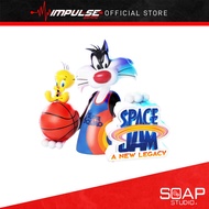 Soap Studio CA183 Space Jam 2 A New Legacy: Sylvester & Tweety Bust Figure Statue