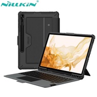 NILLKIN Keyboard Case For Samsung Galaxy Tab S8 Case S8 Plus Smart Cover For Samsung Tab S7 FE S7 Plus Bluetooth Keyboard Case