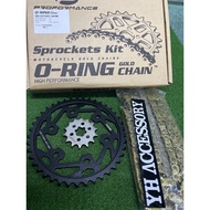 Y15ZR O-RING CHAIN SPROCKET SET