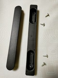 Muji, Delsey luggage handle - spare suitcase handles to fix your broken baggage. screws, back plate, and parts. See photo for size + shape. 215mm length. 44mm screw hole spacing. 100% NEW. Fits other brands Antler, Harajuku, Hallmark, American Tourister.