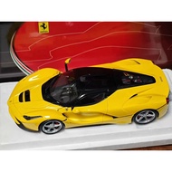 [Ready Stock] bbr 1/18 Ferrari Laferrari Hard Top Ferrari Laferrari Yellow Car Model