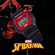 Jam Tangan Pria CASIO G-Shock X MARVEL Spider-Man DW-5600 Series Spiderman Autolight Shock Resist