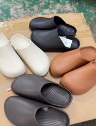 🤖Crocs卡洛馳 Dylan 板栗 包頭拖鞋 勃肯鞋 廚師鞋 黑色 水泥灰白 咖啡色 棕色