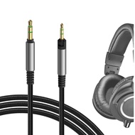 Geekria Audio Cable Compatible with ATH-M50x ENSO/M50x/M40x/M60x/M40/M70x Headphones 2.5mm to 3.5mm 