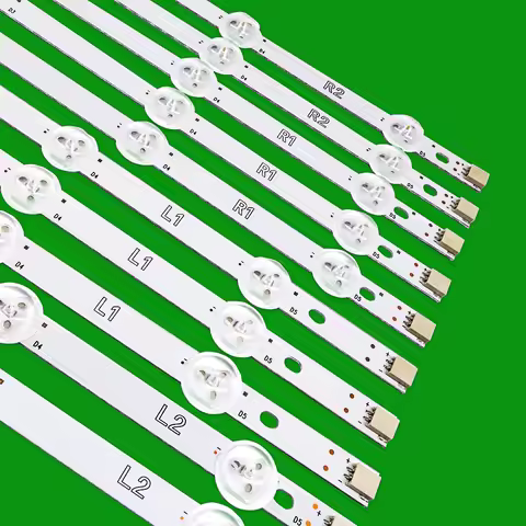 (New Original)10 PCS/Set LED Backlight Strip for LG 42LA620S 42LN570S 6916L-1214A 6916L-1215A 6916L-