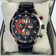 MIRETE ORIGINAL WATCH - Jam Tangan Pria Sport Mirete Bahan Stainless Analog Tahan Air Tanggal Hari A