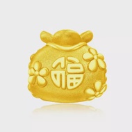 CHOW TAI FOOK Chow Tai Fook 999 Pure Gold Charm - Prosperity Bag R23039