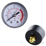 Kiki Air Compressor Pneumatic Hydraulic Fluid Pressure Gauge 0-12Bar 0-170PSI