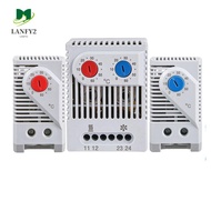 ALANFY Thermostat Mini KTO011 KTS011 DIN Rail Normal Open Close Cabinet Mechanical Thermoregulator