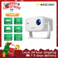 Magcubic Projector L018 700ANSI Auto Focus Android 14.0 Native 1080P Full HD BT5.4 Home Cinema