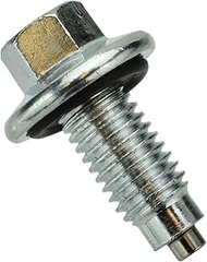 Michigan Motorsports Magnetic Oil Pan Drain Plug | Fits 1999+ LS & LT Engines | 4.8L 5.3L 5.7L 6.0L 