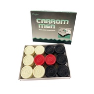 High Quality Carrom Men Plastic 24pcs | Buah Carrom Plastik | Carrom accessories