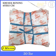 CLEAR PP PLASTIC BAG 40 X 65 BINTANG GEMILANG