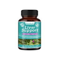 Bunkell Liver Support Supplement Detoxification Cleansing Antioxidant Support Liver Health