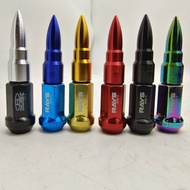 Metal 20pcs Bullet Spike nut 60mm + 30MM Metal Besi 1.5mm Blox Rays