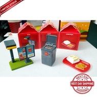McDonalds McD Happy Meal Toys 2025: Little Lil McDonalds - Drive Thru, Burger Drill, 4pcs Chicken Mc