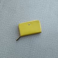 德國 Braun Buffel 檸檬黃色皮革 鎖匙包