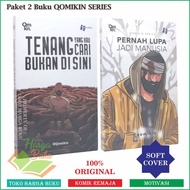 Package of 2 Books Ever Forget to Be Humans and Calm That You're Looking for Not Here Qomikin Series
