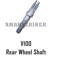 V100 REAR WHEEL SHAFT (24141-41D00) SUZUKI V 100 V-100 REAR AXLE SHAFT SAP SUB BATANG TAYAR TYRE BEL