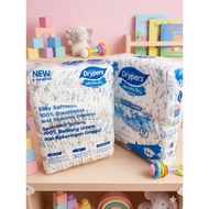 Drypers WeeWee Dry Tape L44(New & Improved)