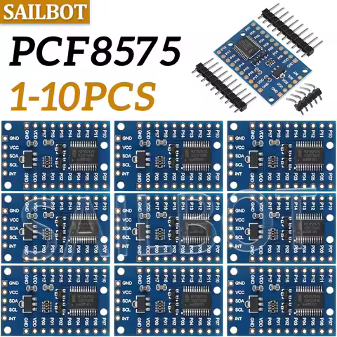 PCF8575 DC 2.5-5.5V Module Expansion IO port Expander board I2C communication control 16 IO ports Fo