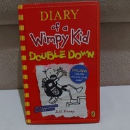 Buku Anak Diary of A Wimpy Kid Jeff Kinney Hard Cover Double Down Import Ori Preloved