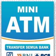 Banner Mini ATM BRILink Tebal Bahan 280 GSM Bisa COD