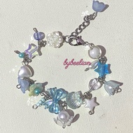 Ocean Dreams Bracelet | Chain Bead Bracelet | Ocean Bead Bracelet