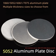 5052/6061/1060 Circular Aluminum Alloy Circular Plate Thin Aluminum Gasket Circular Plate