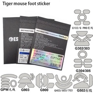 Esports Gaming ICE Version Mouse Skates Feet for Logitech G403 G502 Wireless G PRO X Superlight G304