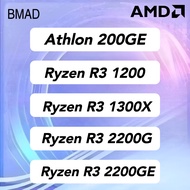 ใช้โปรเซสเซอร์ AMD Athlon Ryzen ซีรีส์200GE Athlon Ryzen R3 1200 Ryzen R3 1300X Ryzen R3 2200กรัม Ryzen R3 2200GE CPU