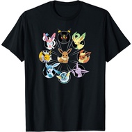 Pokémon Premium Distro Children's T-Shirt - Eevee Evolution Circle T-Shirt