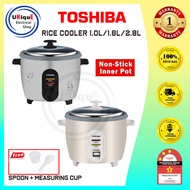 Toshiba Conventional Rice Cooker Non Stick Pot /Periuk Nasi Toshiba 1.0L / 1.8L / 2.8L T10CEMY/ T18C