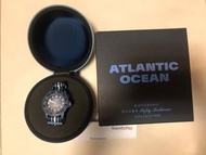 全新港行有2年保養單 Atlantic Ocean大西洋 Swatch x Blancpain 寶珀手錶Bioceramic Scuba fifty fathoms swatch 藍色blue 五大海