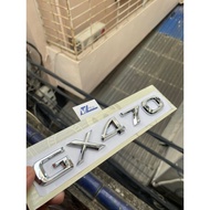 Gx470 car embossed sticker - Letter Gx470 lexus - Lexus Gx470 Logo - gx470 lexus symbol