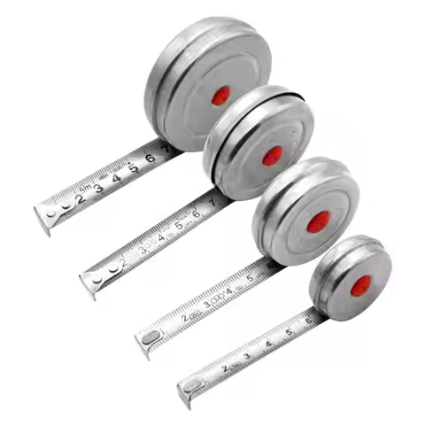 1m/2m/3m/5m Mini Tape Measure Practical Stainless Steel Tape Ruler High Quality Tape Measure Woodwor