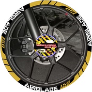 HONDA AIRBLADE 150 NEW STYLE DECAL MAG STICKER GOOD FOR 2 MAGS