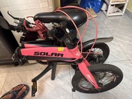 SOLAR  140D 摺疊單車 粉紅色