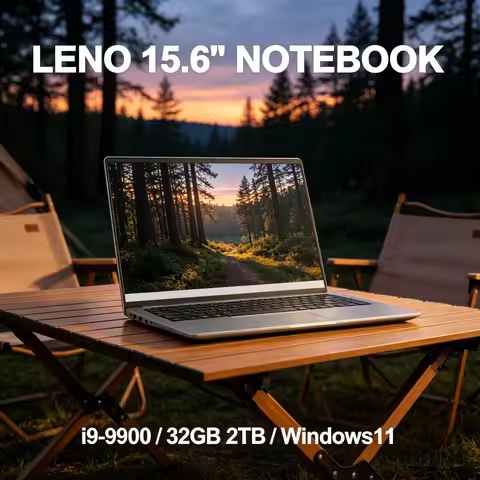 Hot Sale LENO HOT 15.6" Gaming Computer Intel Core i9 9900 32GB 1TB/2TB HD Display Windows 11 Notebo