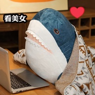 Shark Pillow Big Doll Plush Creative Gift Birthday Modeling Sleeping 5T40