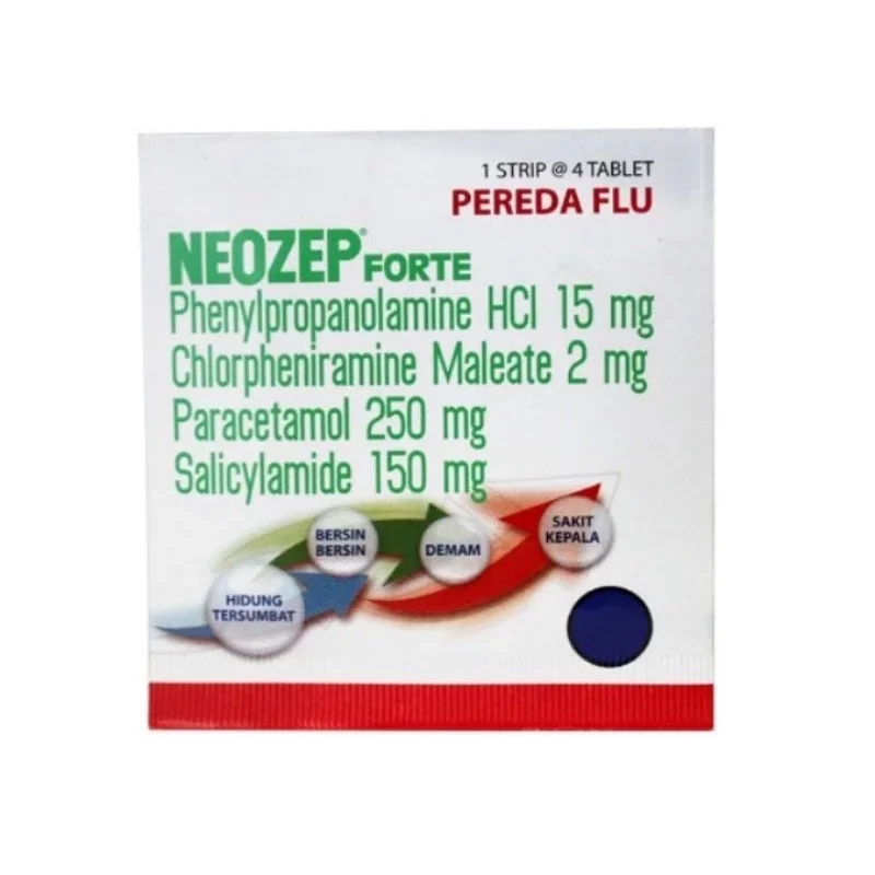 NEOZEP Porte Tablet Obat Batuk Pilek.