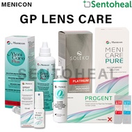 Menicon MeniCare Meni Care Plus/ Progent (container not included)/ O2 Solution/ Pure - GP Lens Care